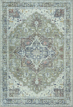 Washable Rug Midsize Aesthetic Crimson 75% Recycled