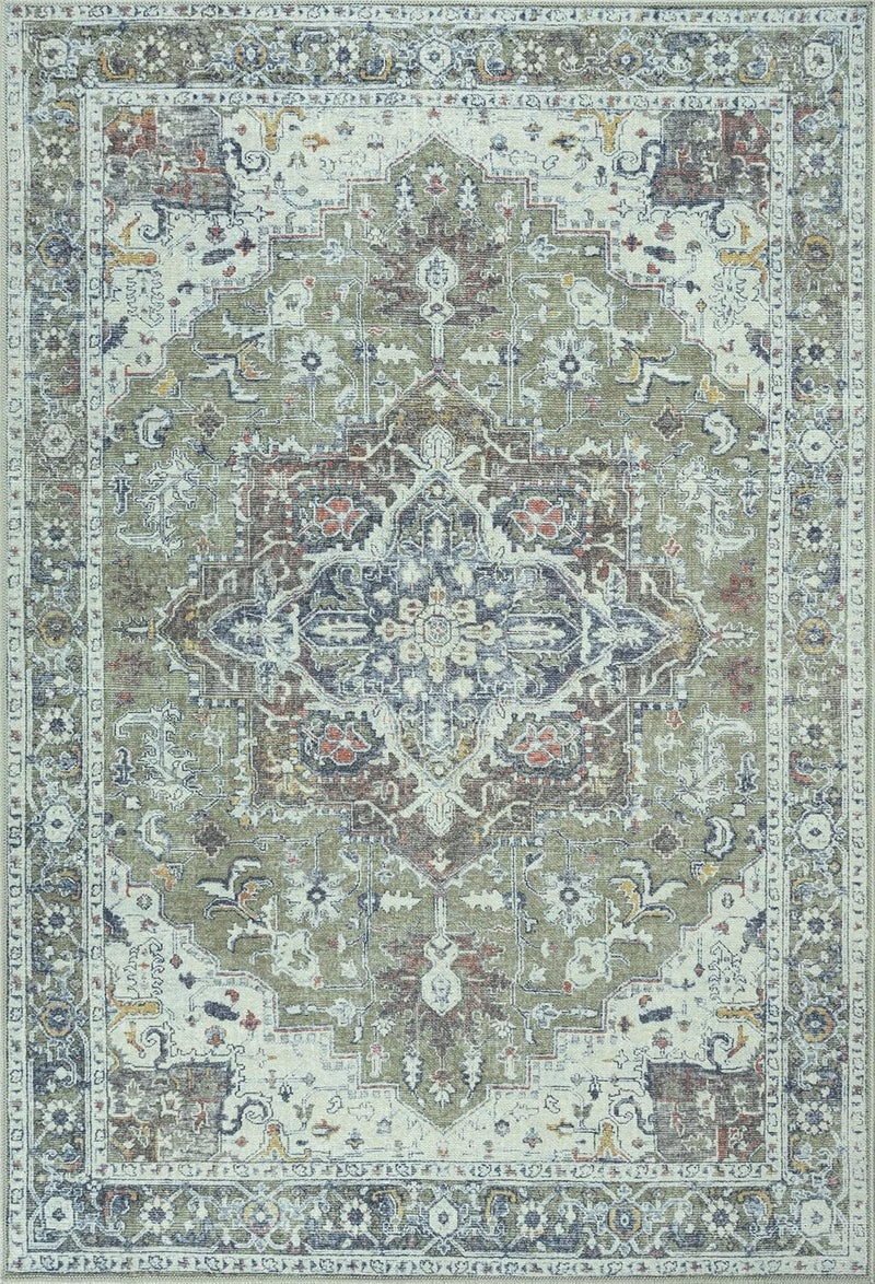 Washable Rug Midsize Aesthetic Crimson 75% Recycled