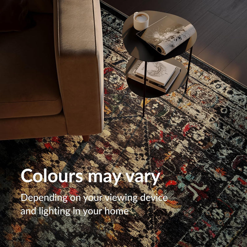 Washable Rug Midsize Aesthetic Crimson 75% Recycled