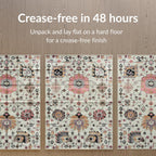 Washable Rug 75% Recycled Cotton Short Pile