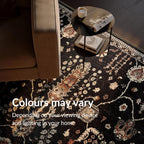 Washable Rug Midsize Aesthetic Crimson 75% Recycled
