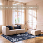 Washable Rug Non-Slip Backing Short Pile Non-Shedding