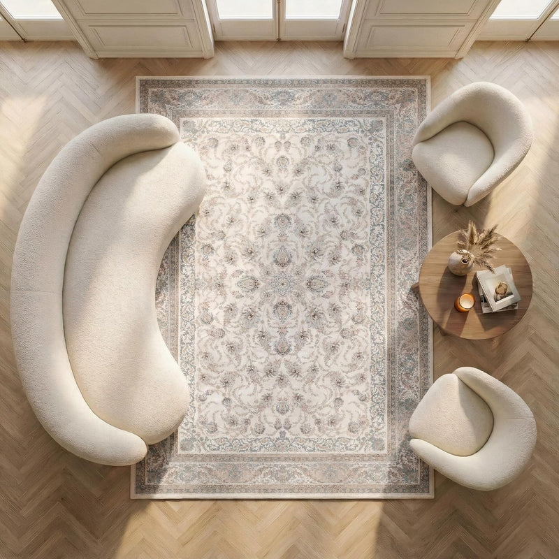 Washable Rug Non-Slip Backing Short Pile Non-Shedding