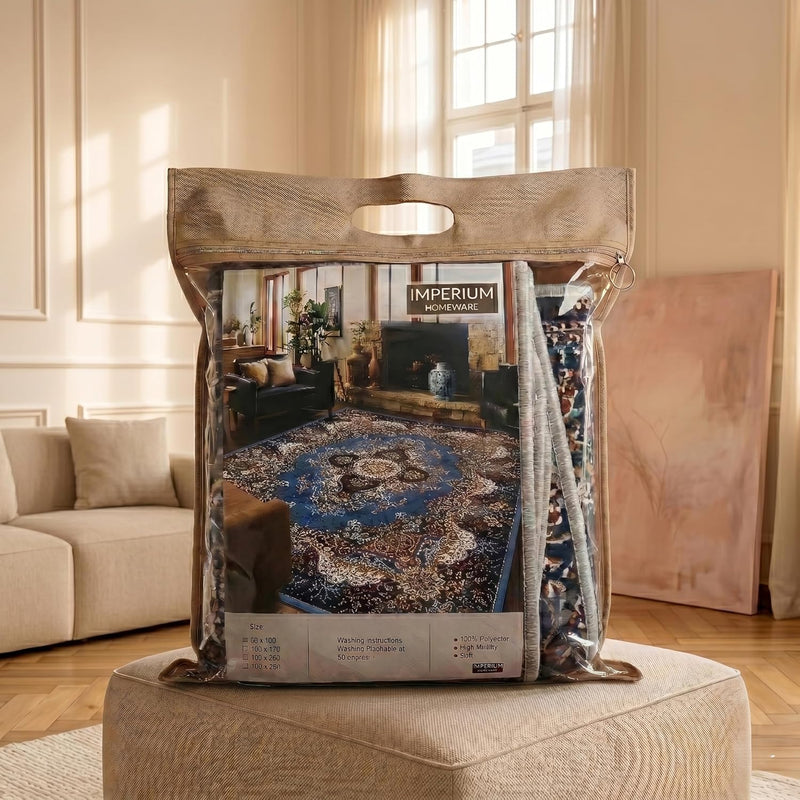 Washable Rug Non-Slip Backing Short Pile Non-Shedding