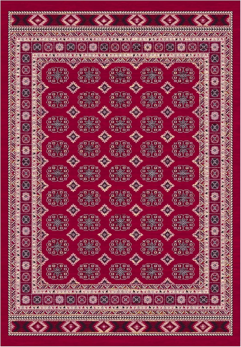 Washable Rug Non-Slip Backing Short Pile Non-Shedding