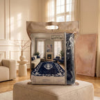 Washable Rug Non-Slip Backing Short Pile Non-Shedding