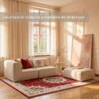 Washable Rug Non-Slip Backing Short Pile Non-Shedding