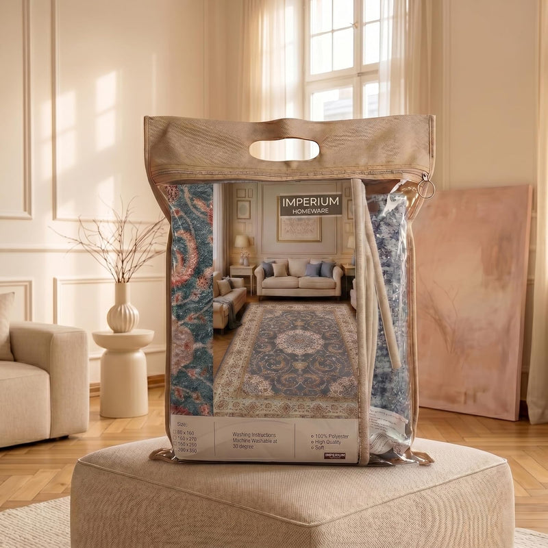 Washable Rug Non-Slip Backing Short Pile Non-Shedding