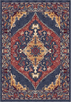 Washable Rug Non-Slip Backing Short Pile Non-Shedding