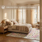 Washable Rug Non-Slip Backing Short Pile Non-Shedding