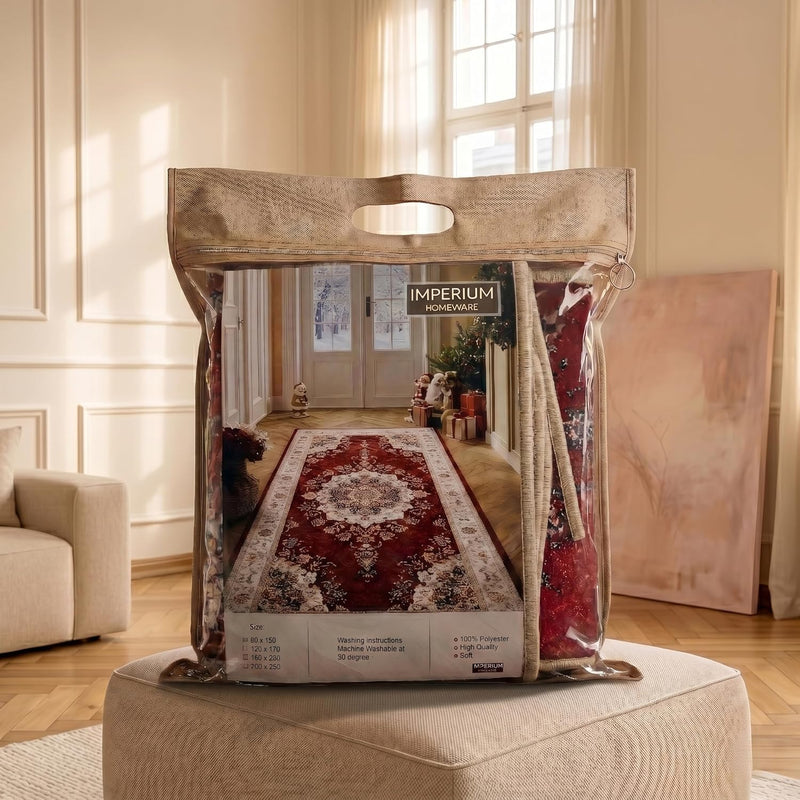 Washable Rug Non-Slip Backing Short Pile Non-Shedding