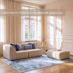 Washable Rug Non-Slip Backing Short Pile Non-Shedding