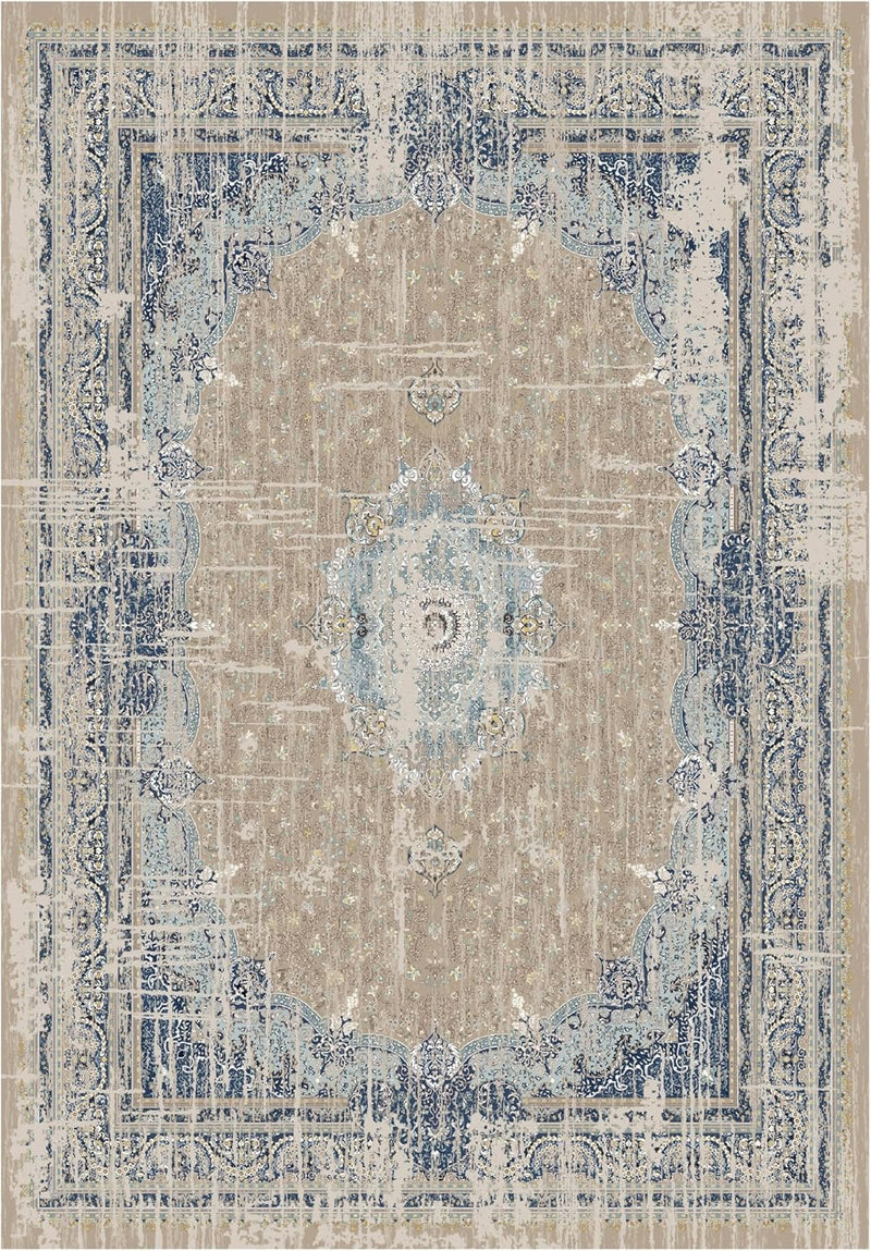 Washable Rug Non-Slip Backing Short Pile Non-Shedding