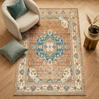 Washable Rug Non-Slip Backing Short Pile Non-Shedding