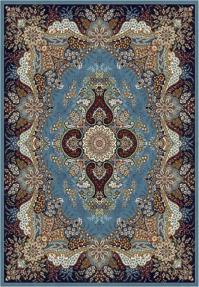 Washable Rug Non-Slip Backing Short Pile Non-Shedding
