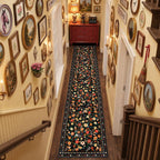 Washable Rug Non-Slip Low Pile Floral