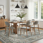 Washable Rug Non Slip Soft Living Room
