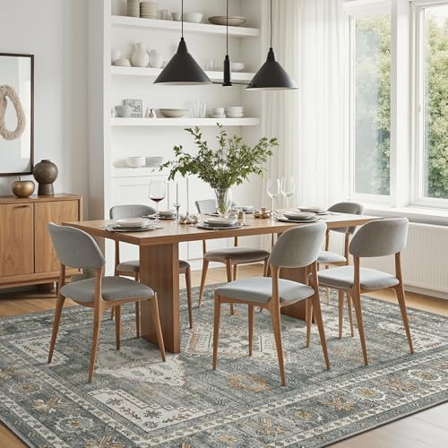 Washable Rug Non Slip Soft Living Room