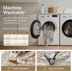 Washable Rug Non Slip Soft Living Room