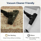 Washable Rug Short Pile Anti-Slip Retro
