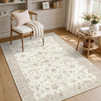 Washable Rug Vintage Boho Living Room