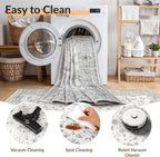Washable Rug Vintage Boho Living Room
