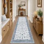 Washable Rug Vintage Boho Living Room