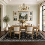 Washable Rug Vintage Boho Living Room