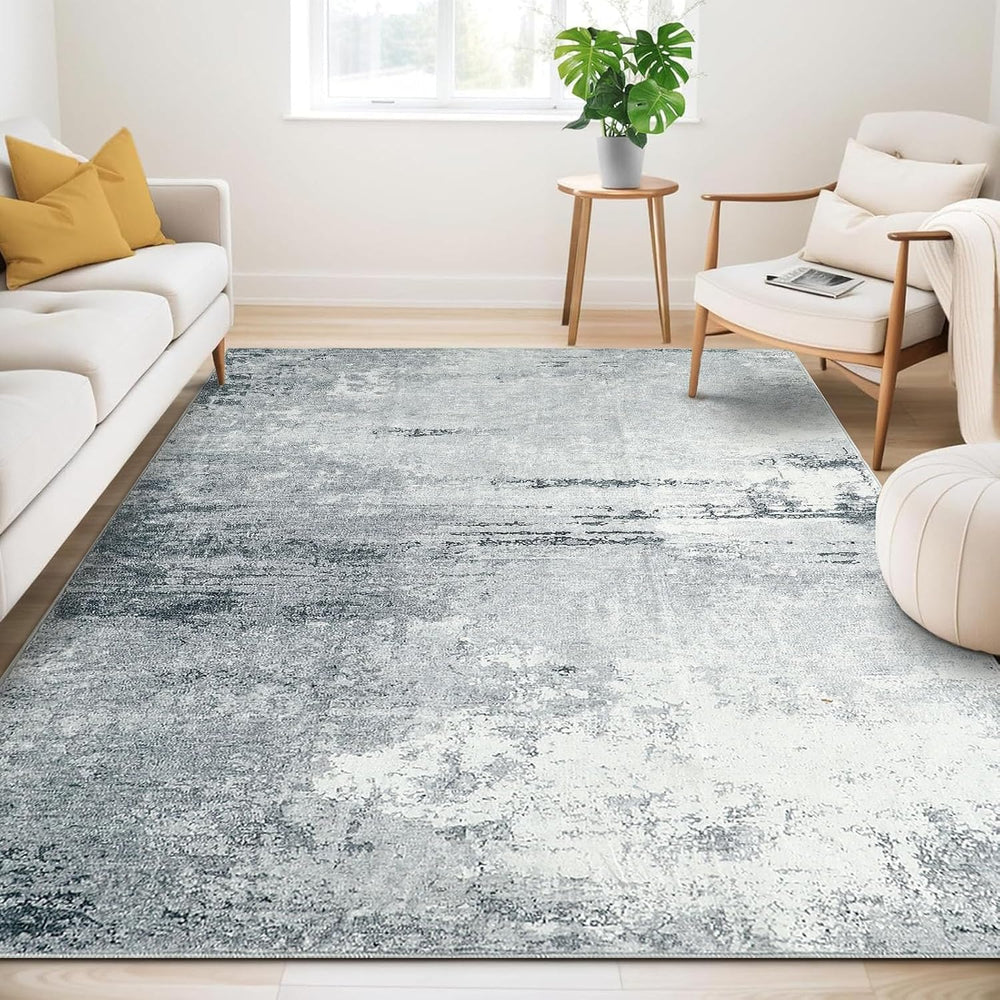 Washable Rugs for Living Room Large Non