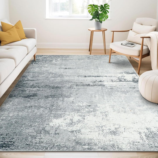 Washable Rugs for Living Room Large Non