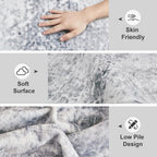 Washable Rugs for Living Room Large Non