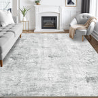 Washable Rugs for Living Room Large Non