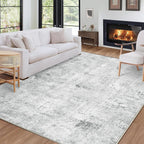 Washable Rugs for Living Room Large Non