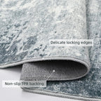 Washable Rugs for Living Room Large Non