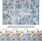 Washable Rugs for Living Room Large Non