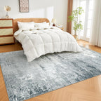 Washable Rugs for Living Room Large Non