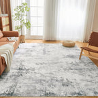 Washable Rugs for Living Room Large Non