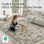 Washable Rugs for Living Room Area Bedroom Short