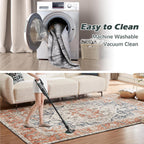 Washable Rugs for Living Room Area Bedroom Short