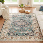 Washable Rugs for Living Room Area Bedroom Short