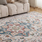 Washable Rugs for Living Room Area Bedroom Short