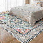 Washable Rugs for Living Room Area Bedroom Short