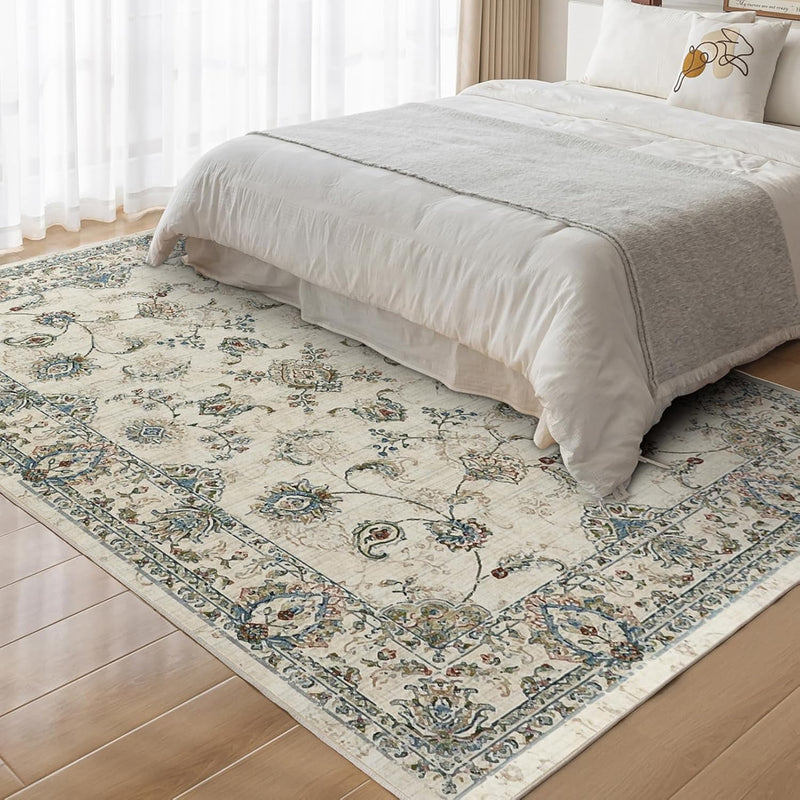 Washable Rugs Living Room Short Pile Area Rug
