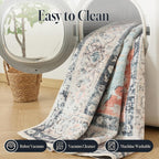Washable Rugs for Living Room Area Bedroom Short