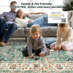 Washable Rugs for Living Room Area Bedroom Short