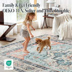 Washable Rugs for Living Room Area Bedroom Short