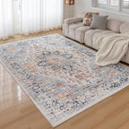 Washable Rugs for Living Room Area Bedroom Short