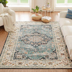 Washable Rugs for Living Room Area Bedroom Short