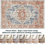 Washable Rugs for Living Room Area Bedroom Short