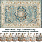 Washable Rugs for Living Room Area Bedroom Short